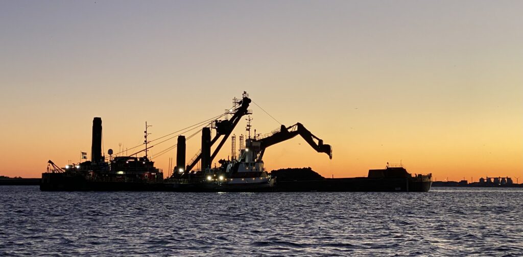 Boston Harbor Deepening Rock Removal Project