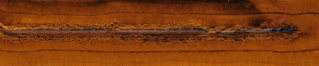 Hyannis Breakwater Repair Side Scan Sonar Imagery