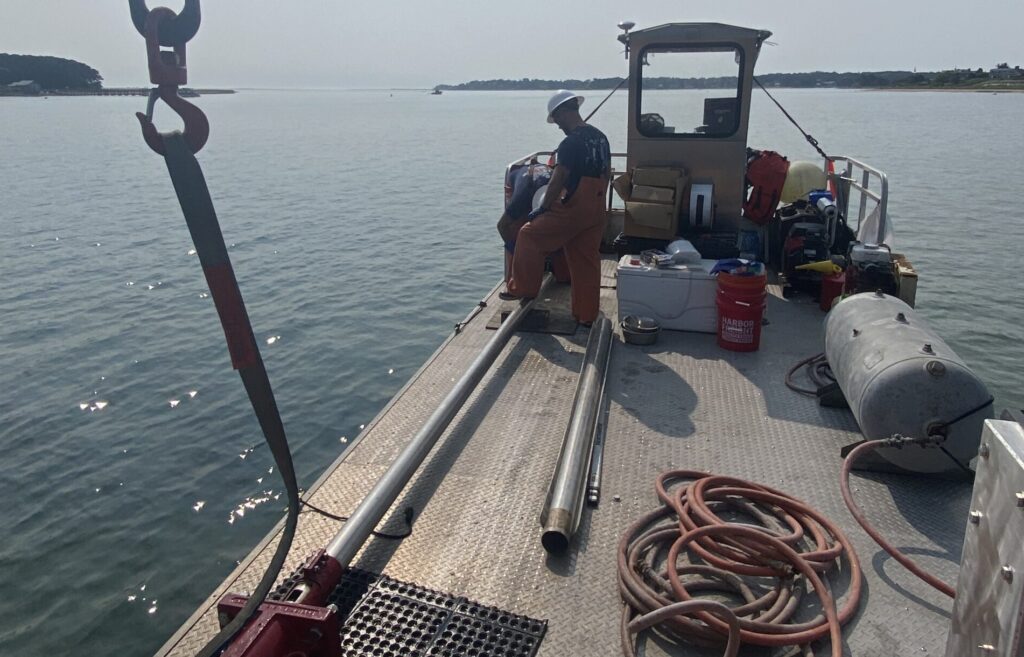 Vibracore Sediment Sampling Vessel Noah Lane